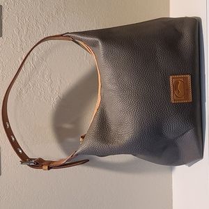 Dooney & Bourke brown/tan shoulder bag